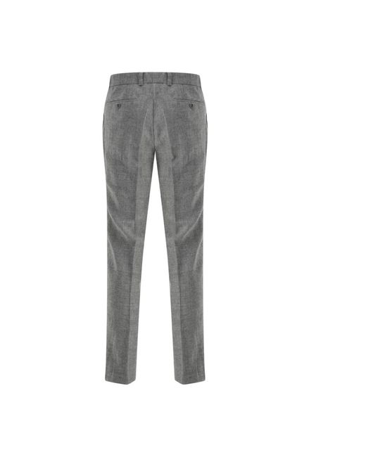 Carl Gross Suit trousers in Gray für Herren