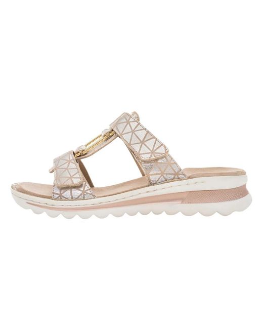 Ara Metallic Pantolette