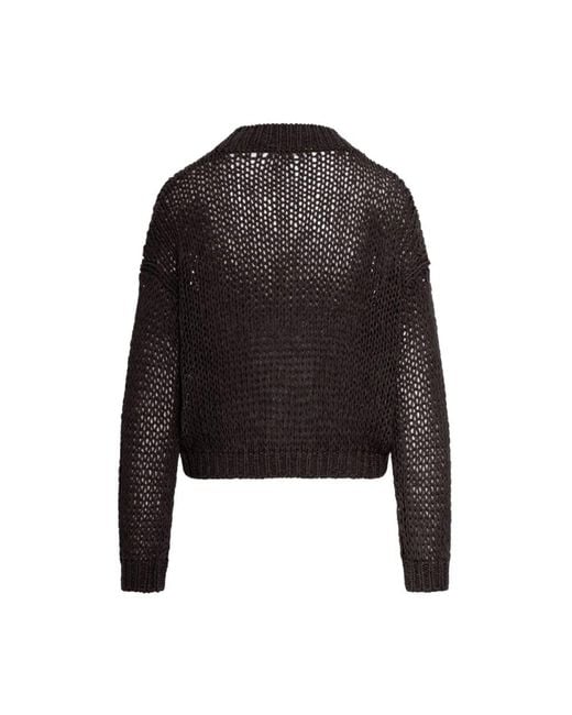 Roberto Collina Black Cardigans