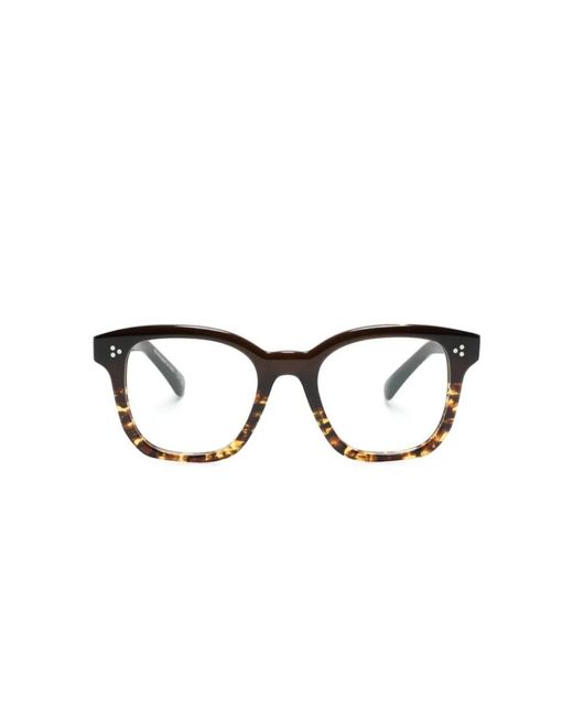 Oliver Peoples Brown Glasses