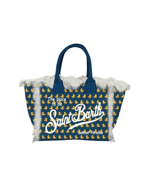 Tote Bags di Mc2 Saint Barth in Blue