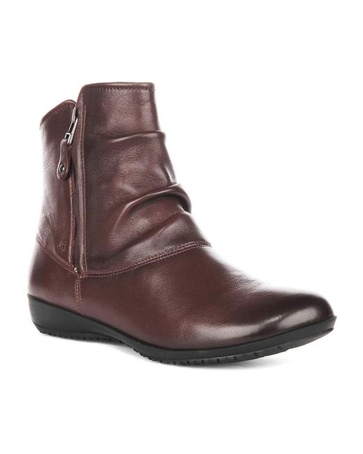 Josef Seibel Brown Ankle Boots
