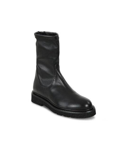 Guglielmo Rotta Black Ankle Boots
