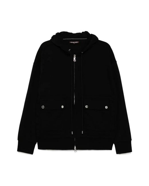 Michael Kors Black Zip-Throughs for men