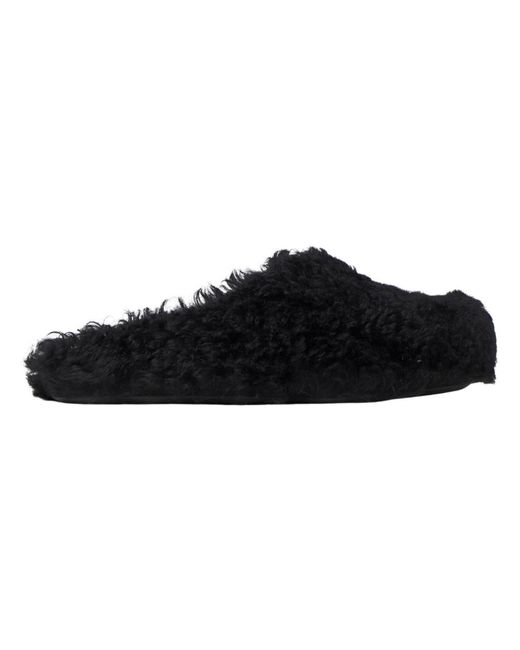 Marni Black Slippers for men