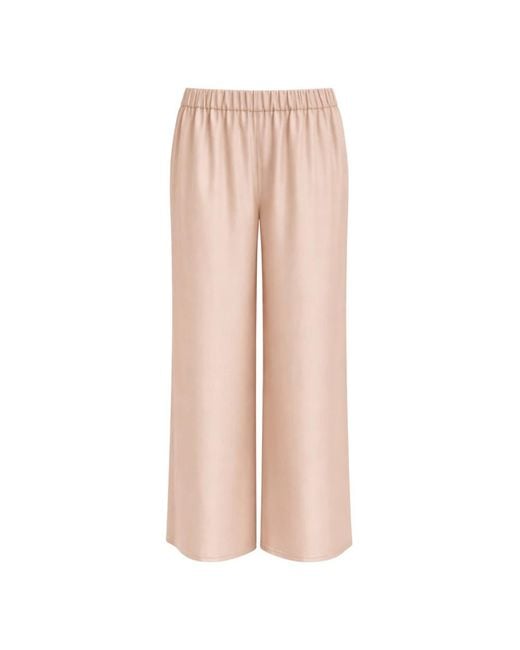 Seventy Pink Wide Trousers
