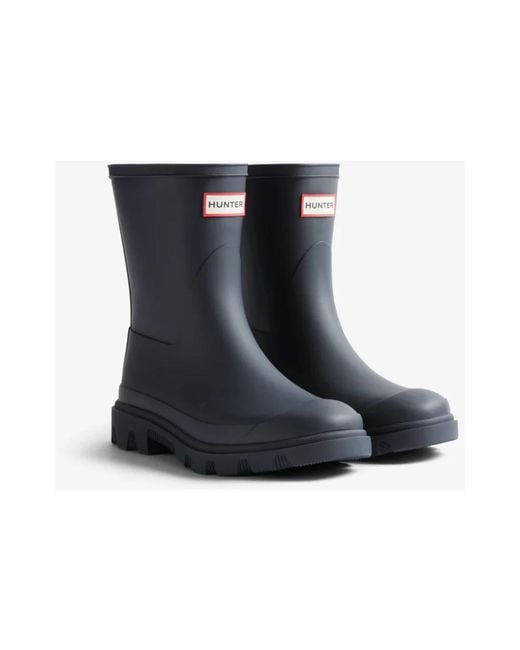 Rain Boots di Hunter in Black da Uomo