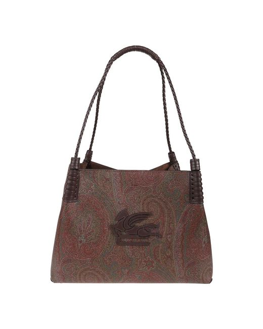 Etro Brown Tote Bags