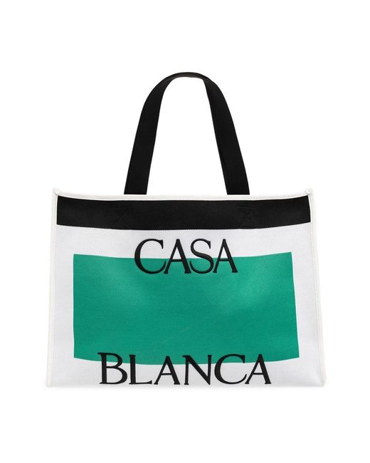 Casablancabrand Green Tote Bags for men