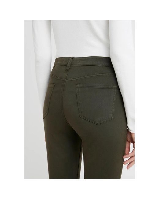 J Brand Green Slim-Fit Trousers