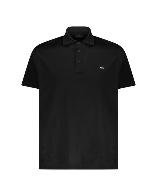Paul & Shark Black Polo Shirts for men
