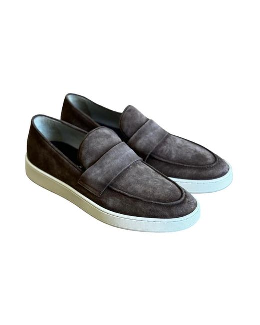 Loafers di Corvari in Black da Uomo