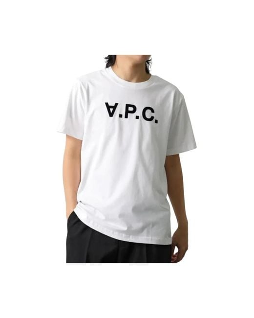 A.P.C. T-Shirts in het Gray voor heren