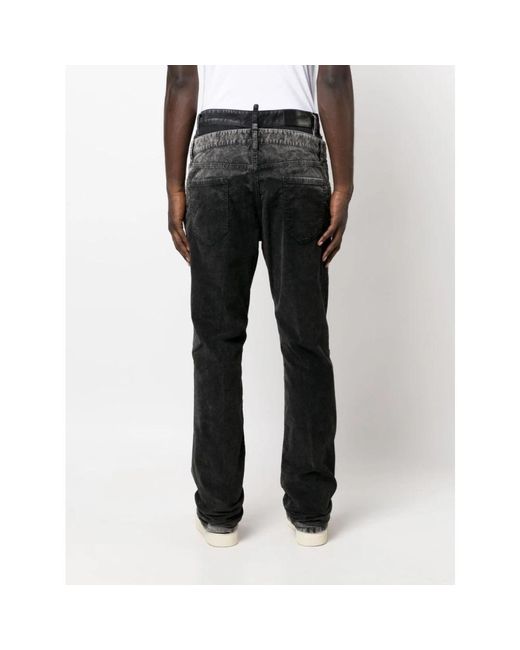 DSquared² Black Flared Jeans for men