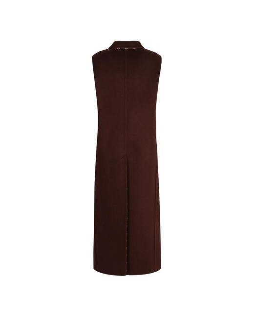 Double-Breasted Coats Gucci de color Brown