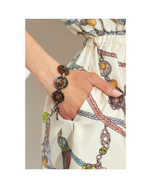 Versace Metallic Coins Bracelet