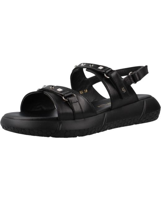 Flat Sandals Stonefly en coloris Black