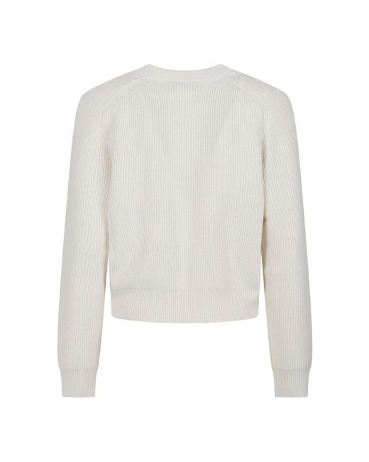 IRO White Round-Neck Knitwear
