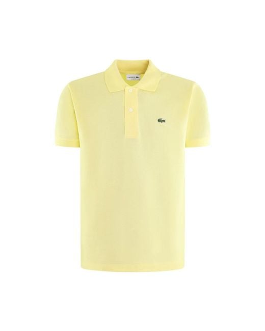 Polo Shirts di Lacoste in Yellow da Uomo