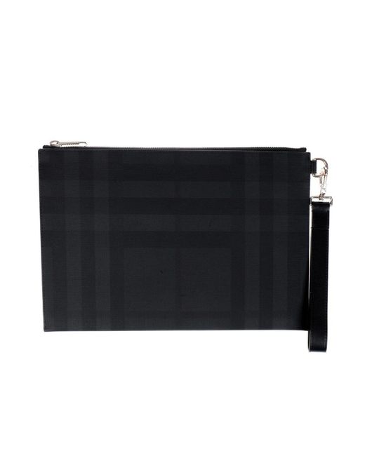 Burberry Accessoires ,Zwart ,Katoen Edin Wallet in het Black voor heren