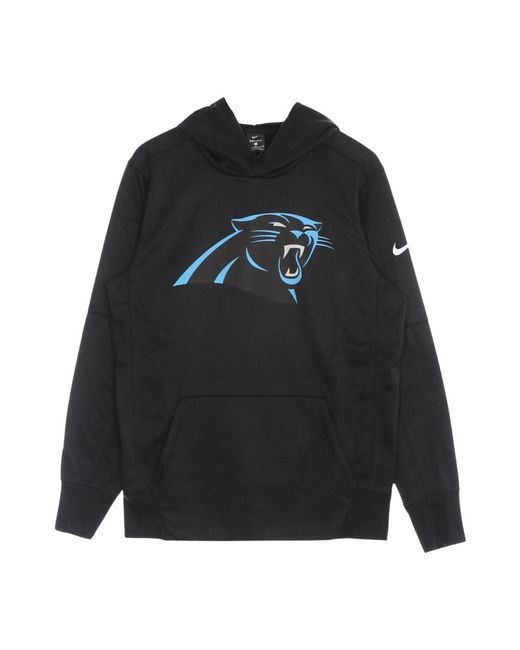 Nike Fitness ,Zwart ,Polyester Nfl Prime Logo Therma Pullover Hoodie in het Black voor heren