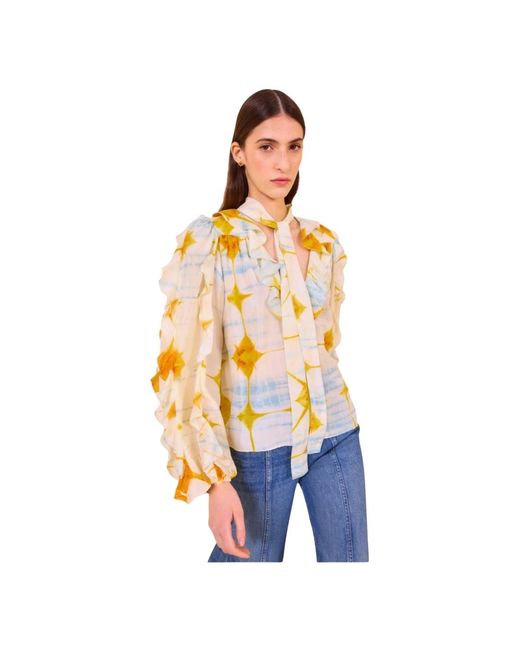 Blouses Ulla Johnson de color Metallic
