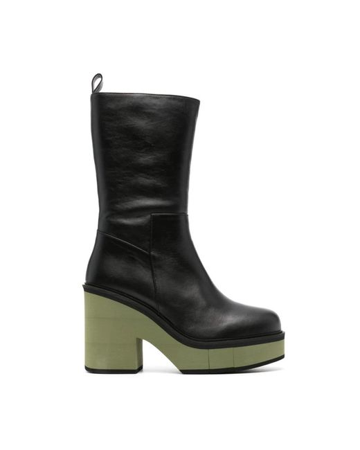 Paloma Barceló Black Heeled Boots