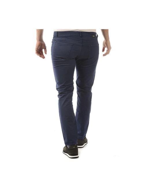 Daniele Alessandrini Blue Chinos for men