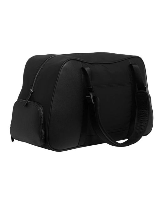 Emporio Armani Black Weekend Bags for men