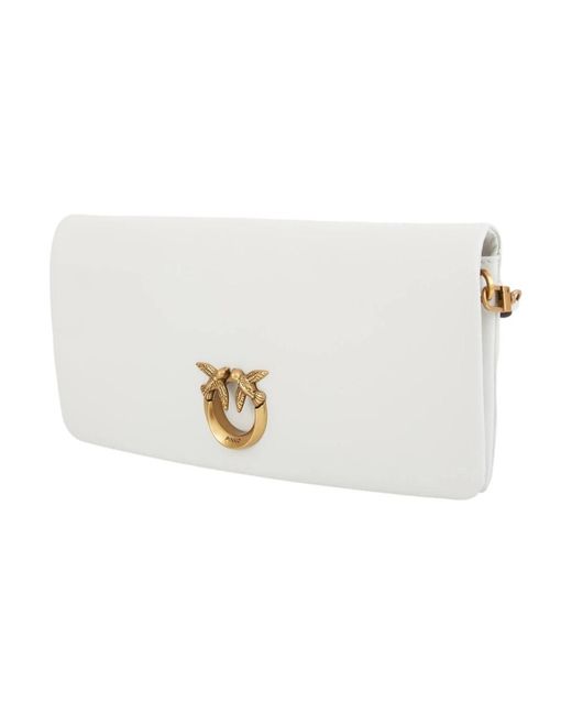 Pinko White Cross Body Bags