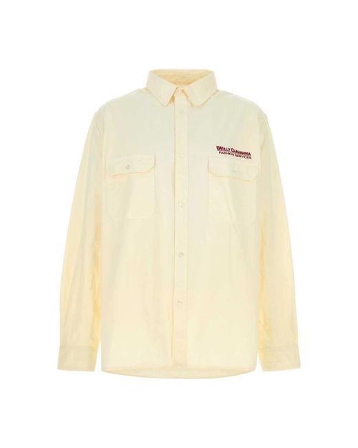 Willy Chavarria Natural Casual Shirts for men