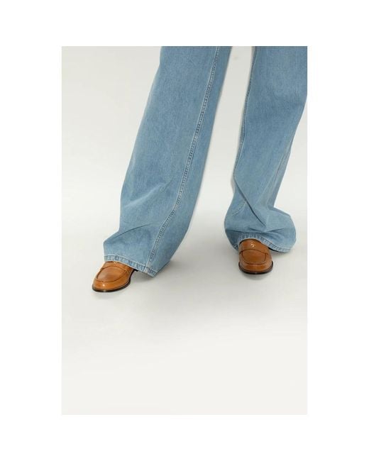 Tory Burch Brown Loafers