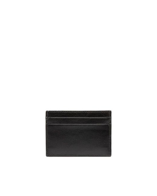 Bally Accessoires ,Zwart ,Leer Visitekaarthouder in het Black voor heren