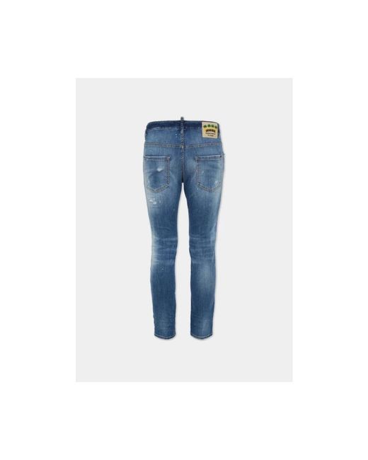 DSquared² Blue Slim Fit Jeans for men