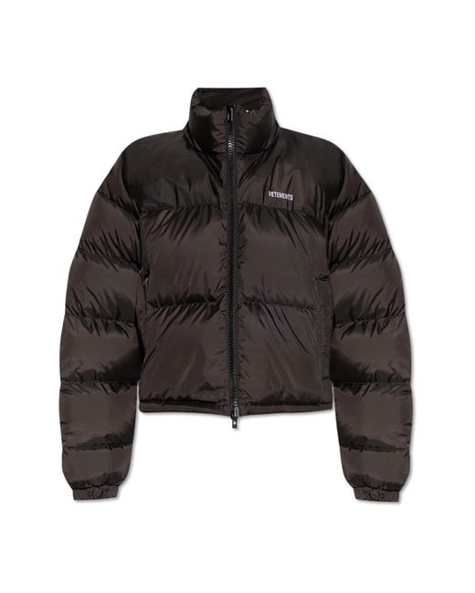 Down Jackets Vetements en coloris Black
