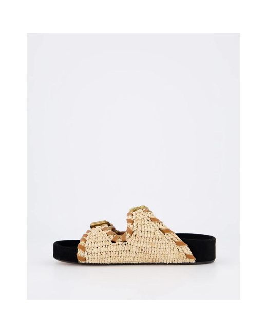 Isabel Marant Brown Sliders