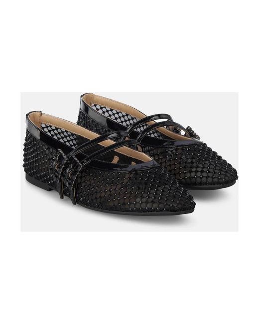 Alma En Pena. Black Ballerina Shoes