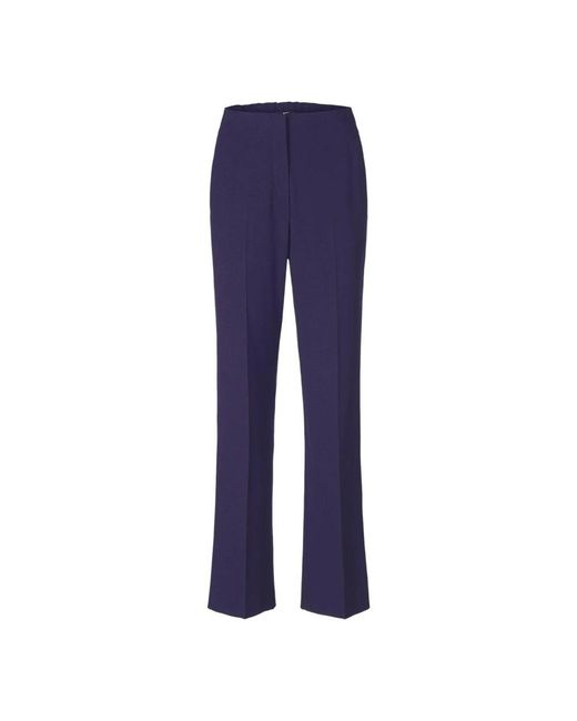 Riani Blue Straight Trousers