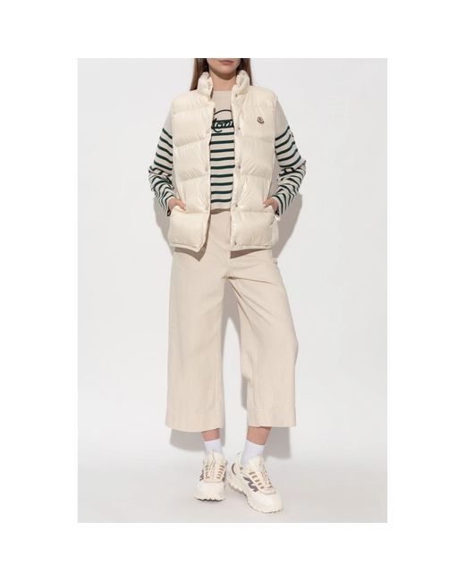 Vests Moncler de color Natural