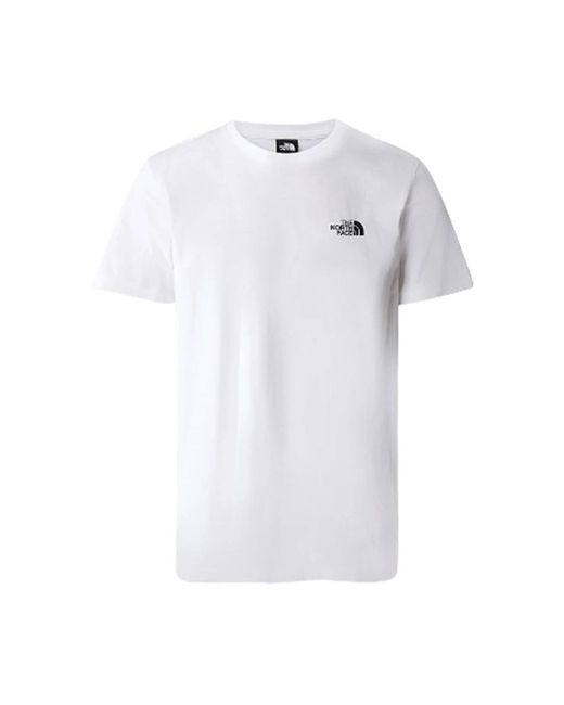 The North Face White T-Shirts for men
