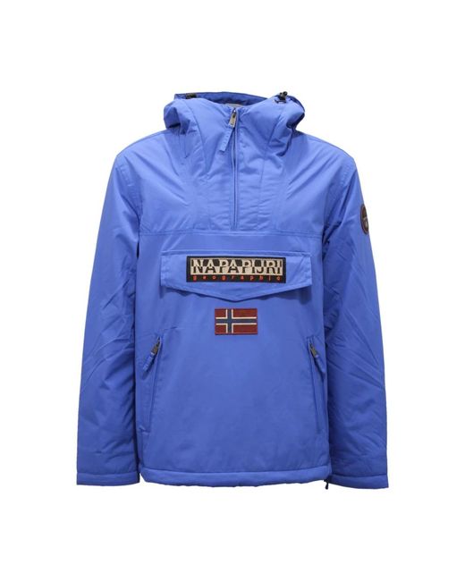 Napapijri Rainforest Pocket Jacket in het Blue voor heren