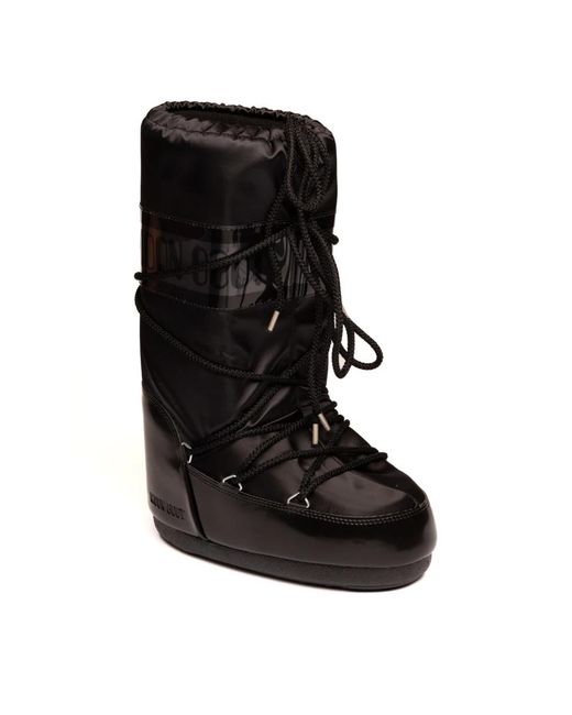 Moon Boot Black Icon Glance Boot