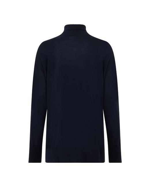 Max Mara Blue Turtlenecks