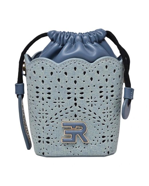 Ermanno Scervino Blue Bucket Bags