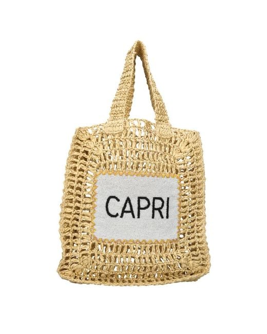De Siena Metallic Capri Tote