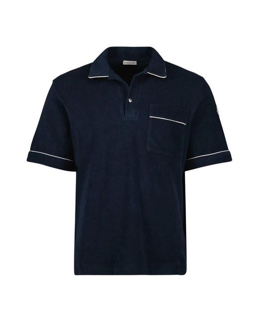 Polo Shirts Moncler pour homme en coloris Blue