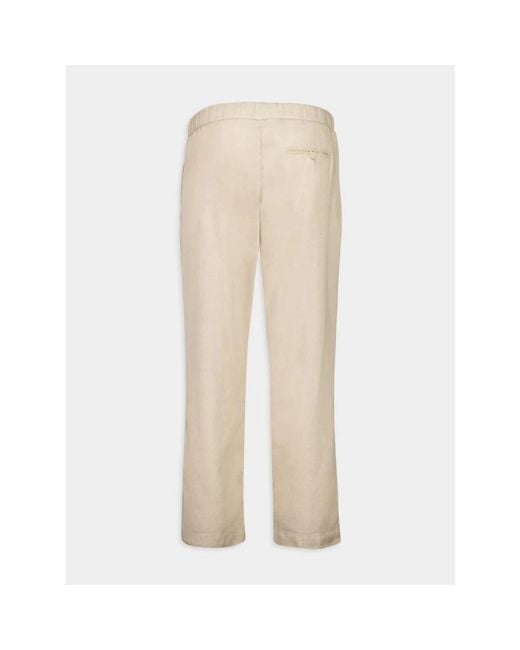 Frescobol Carioca Natural Cropped Trousers for men