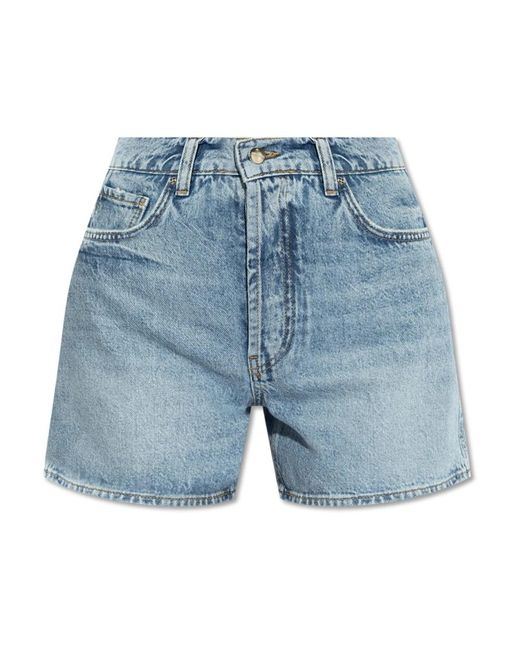 Shorts > denim shorts Anine Bing en coloris Blue