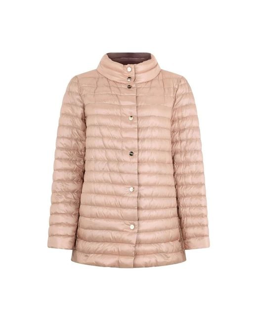 Herno Pink Winter Jackets