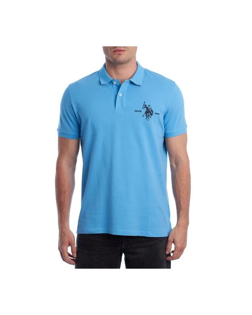U.S. POLO ASSN. Blue Polo Shirts for men